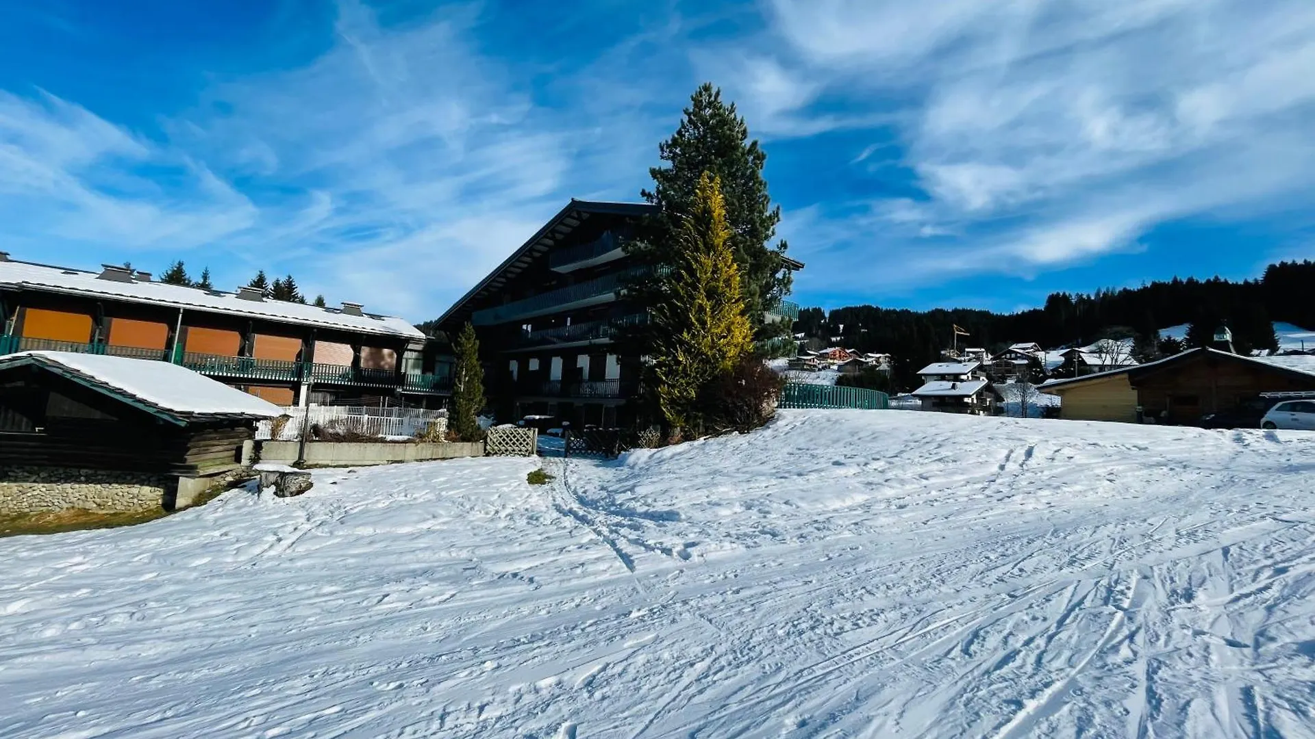 Studio Ski Aux Pieds Vue Superbe Sur Les Pistes Les Gets France